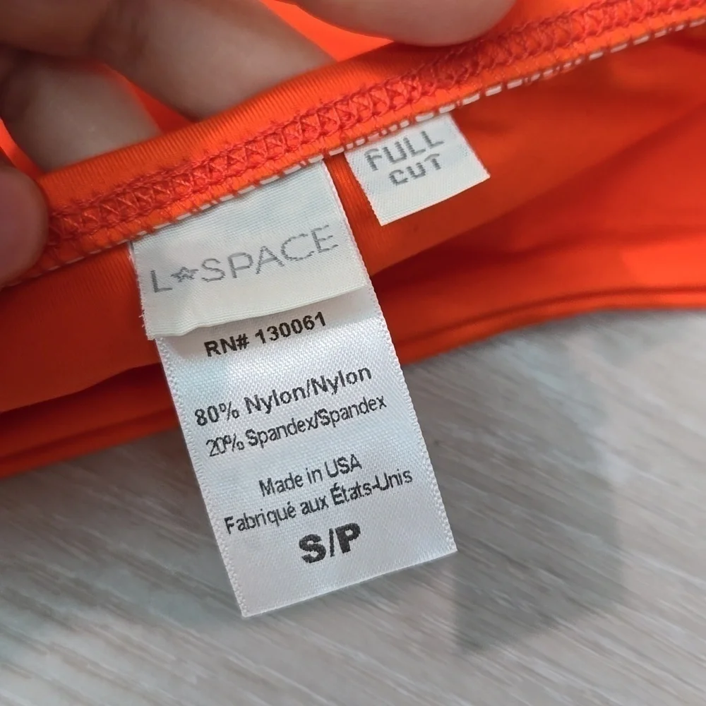 NWOT L Space Anthropologie Women Full Cut Swim Bikini Bottom sz S
